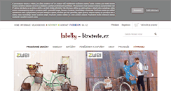 Desktop Screenshot of kabelky-bizuterie.cz